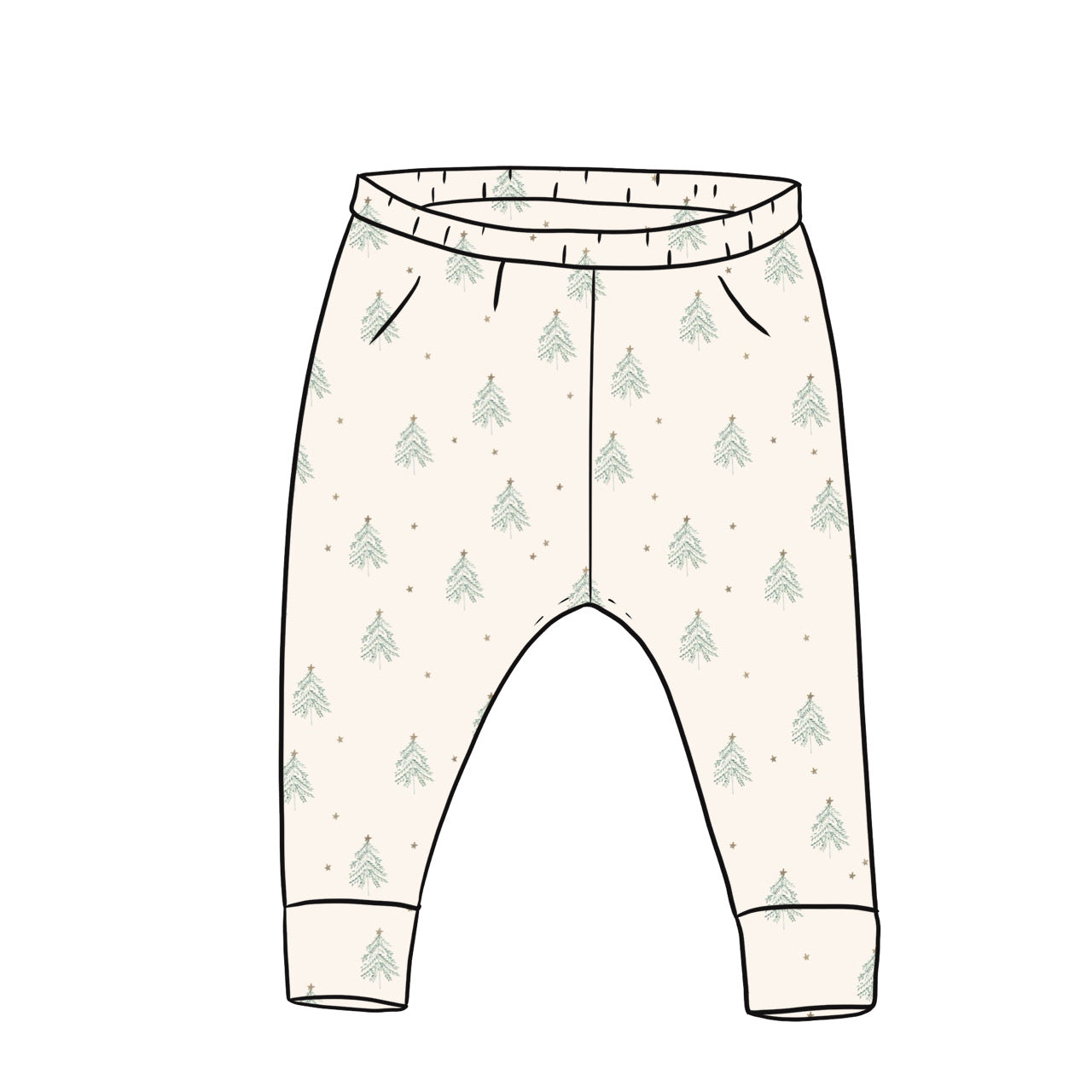 Junior Leggings | Christmas Trees