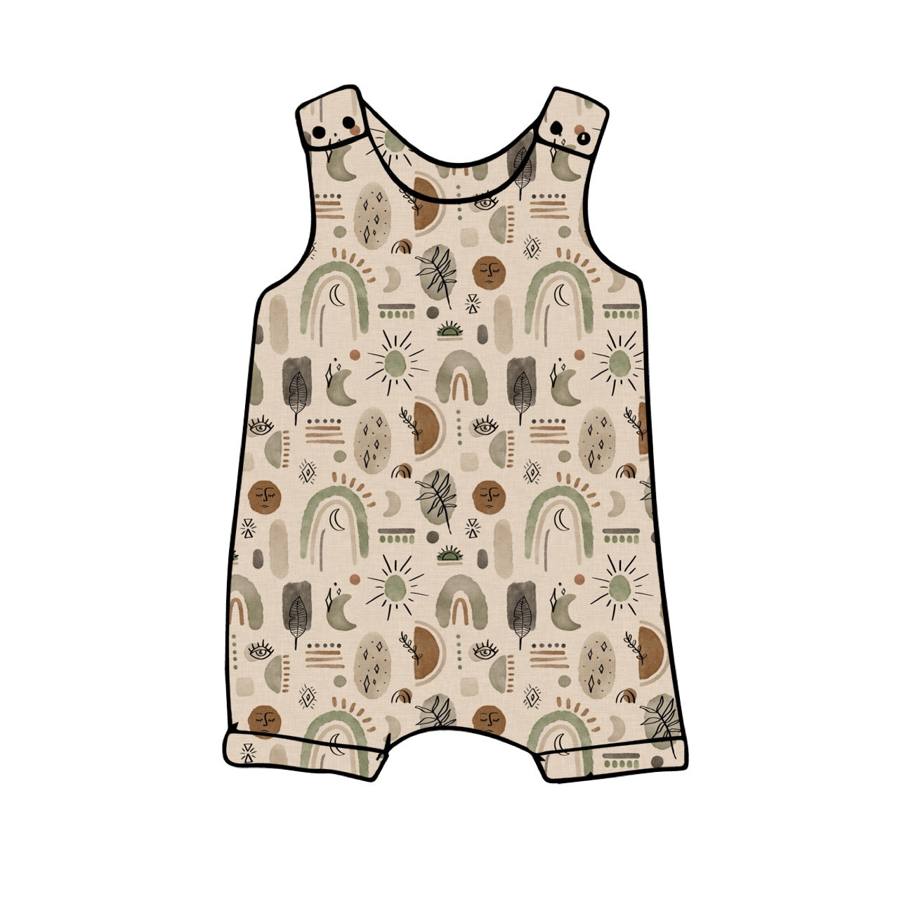 Harem Romper | Summer Haze