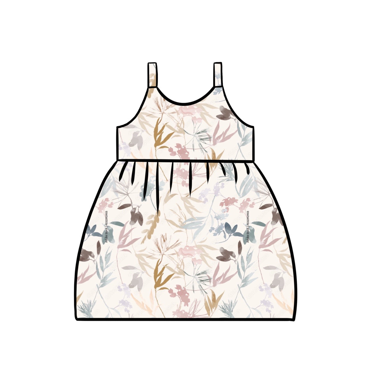 Junior Gathered Dress | Spring Awakening
