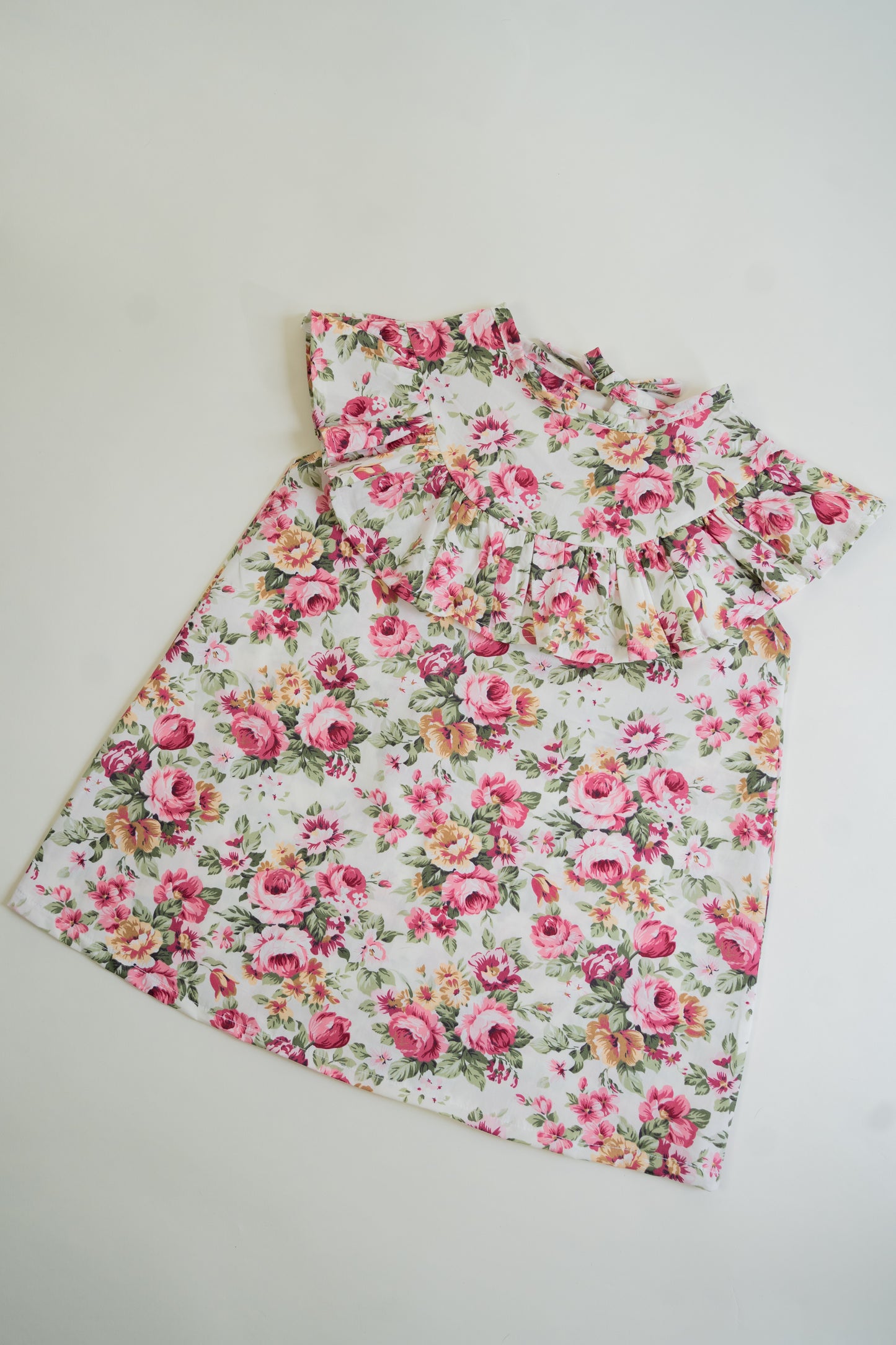 Smock Dress | Rose Floral
