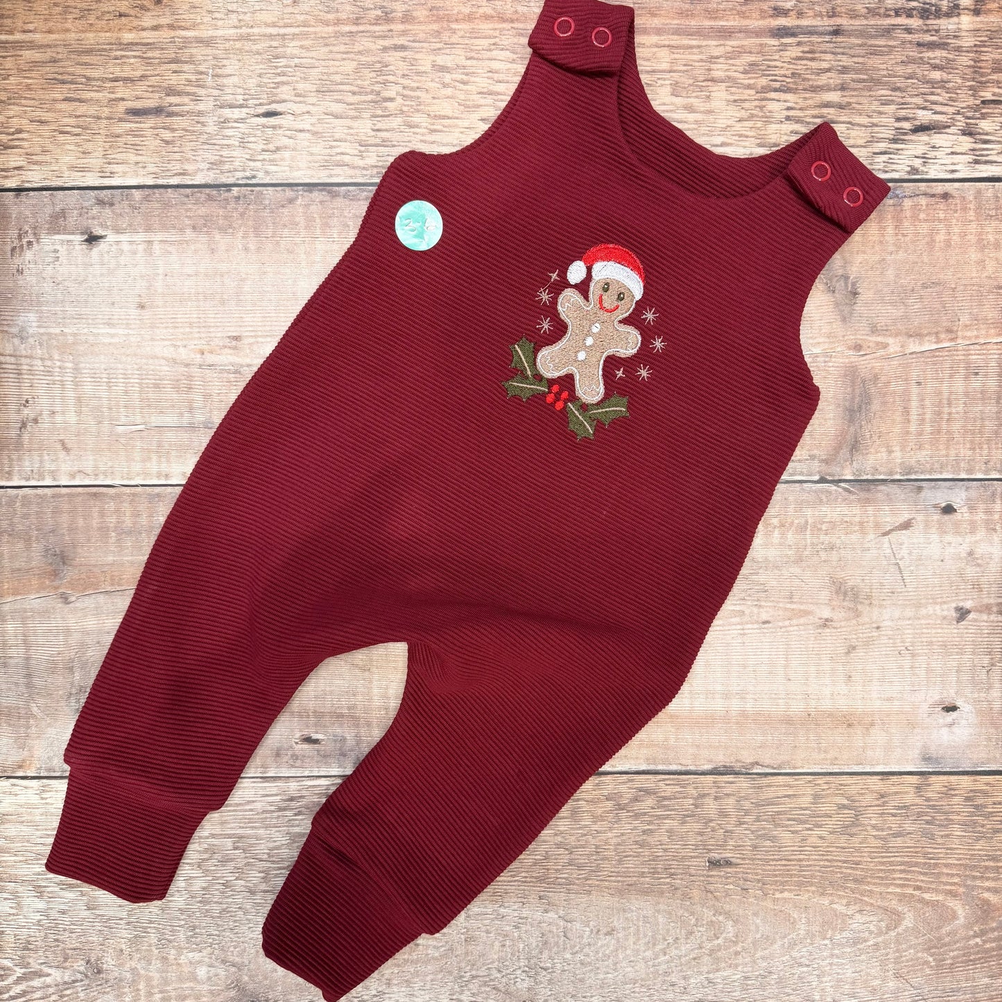 Gingerbread Harem Romper | Burgundy