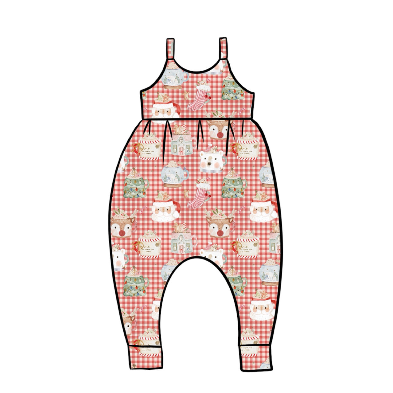 Gathered Romper | Merry Mugs