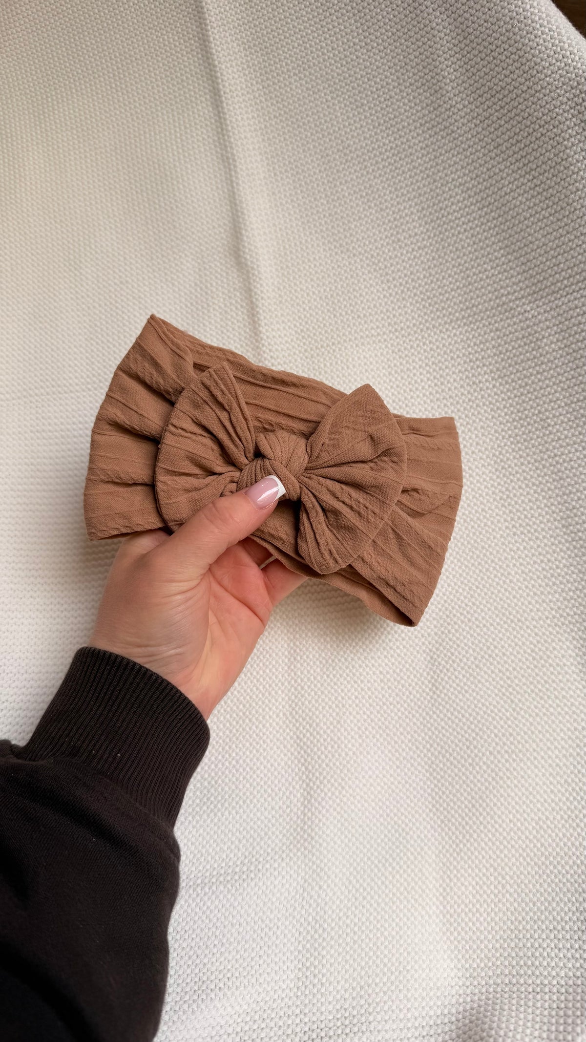 Caramel Soft Baby Headband