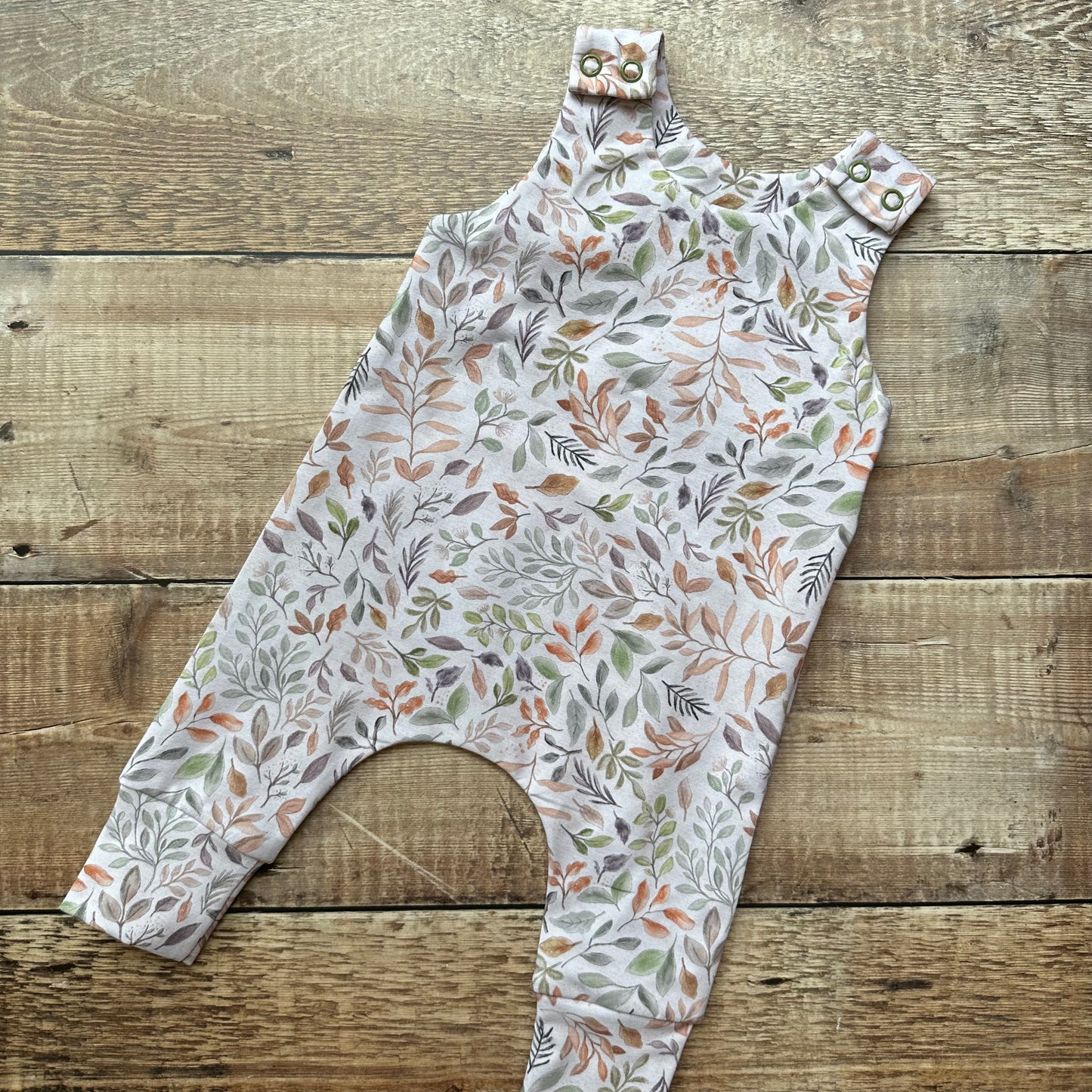 Harem Romper | Leaves