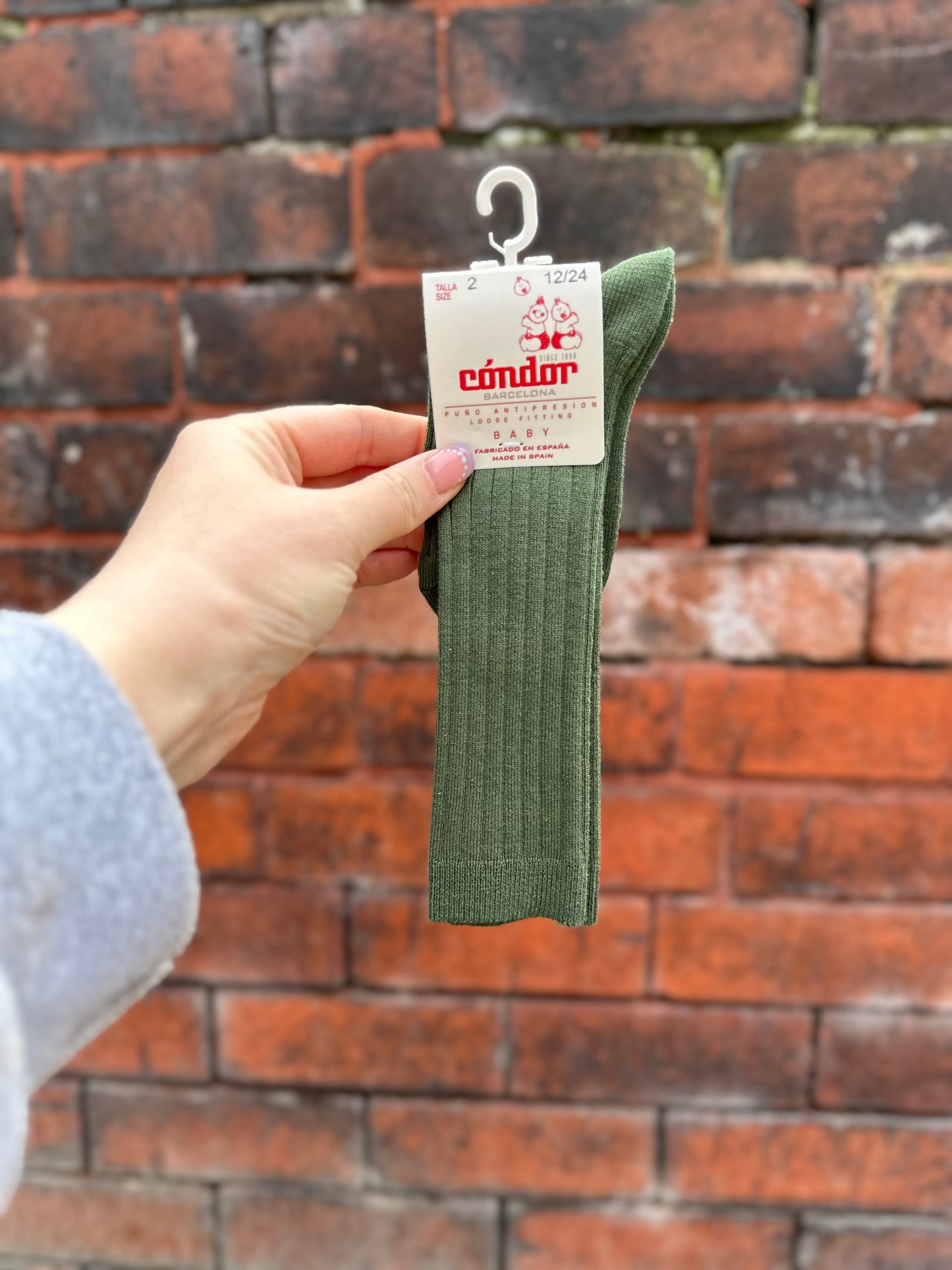 Condor Ribbed Knee Socks - Amazonia