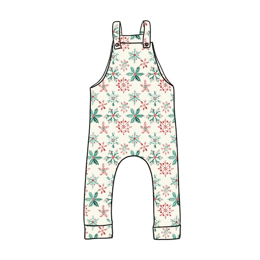 Dungarees | Festive Snowflakes