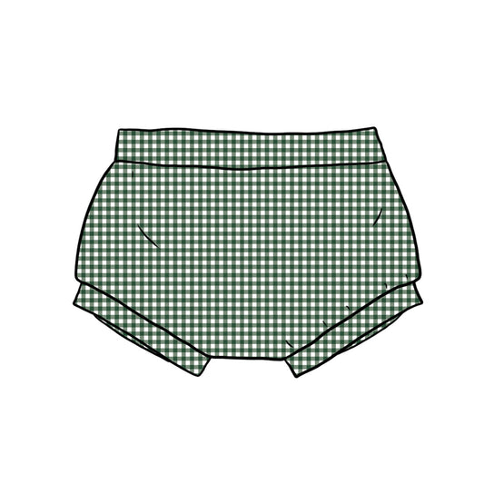 Bummies | Green Gingham