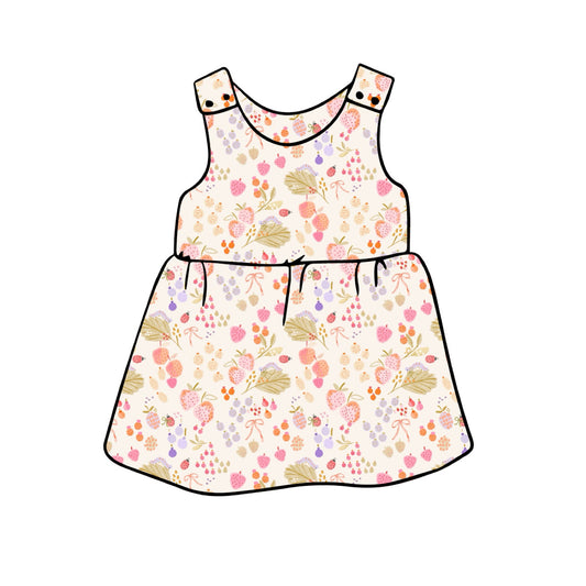 Pinny Dress | Summer Fruits