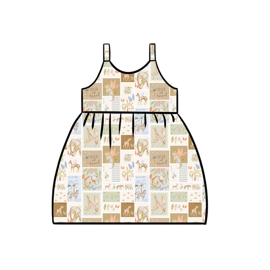 Gathered Dress | Into The Wild