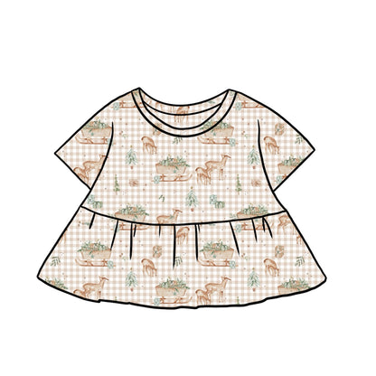 Peplum Tops | Reindeer Games