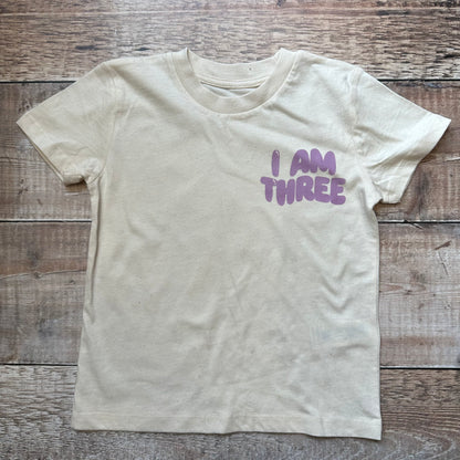 Birthday T-shirt | THREE