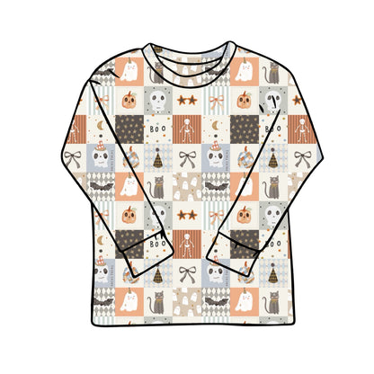 Baggy Tees | Long + Short Sleeve | Patchwork Boo