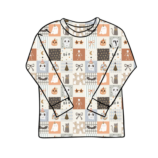 Baggy Tees | Long + Short Sleeve | Patchwork Boo