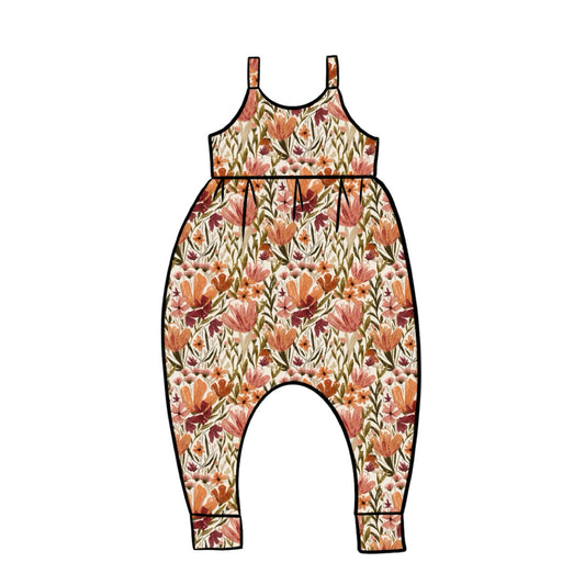 Gathered Romper | Rustic Meadow