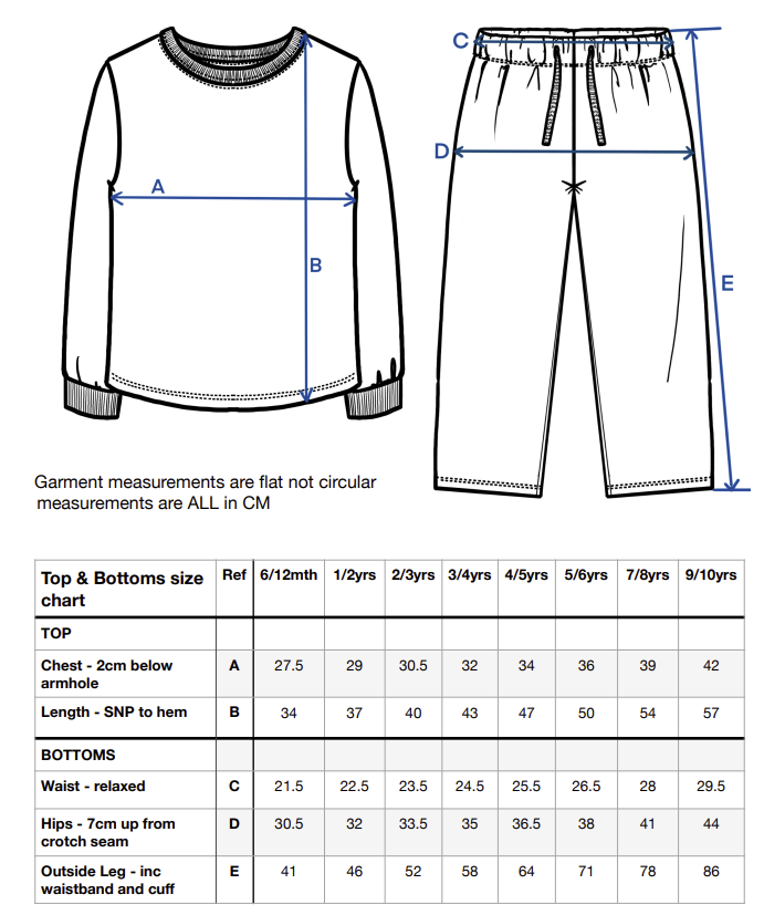 Beige Check Personalised Pj's