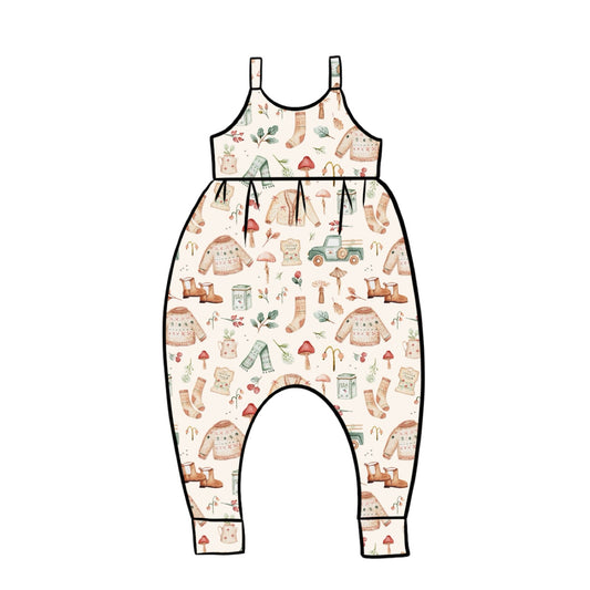 Gathered Romper | Autumn Adventures