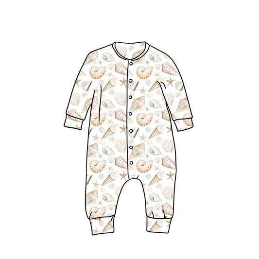 Popperdown Romper | Sea Shells