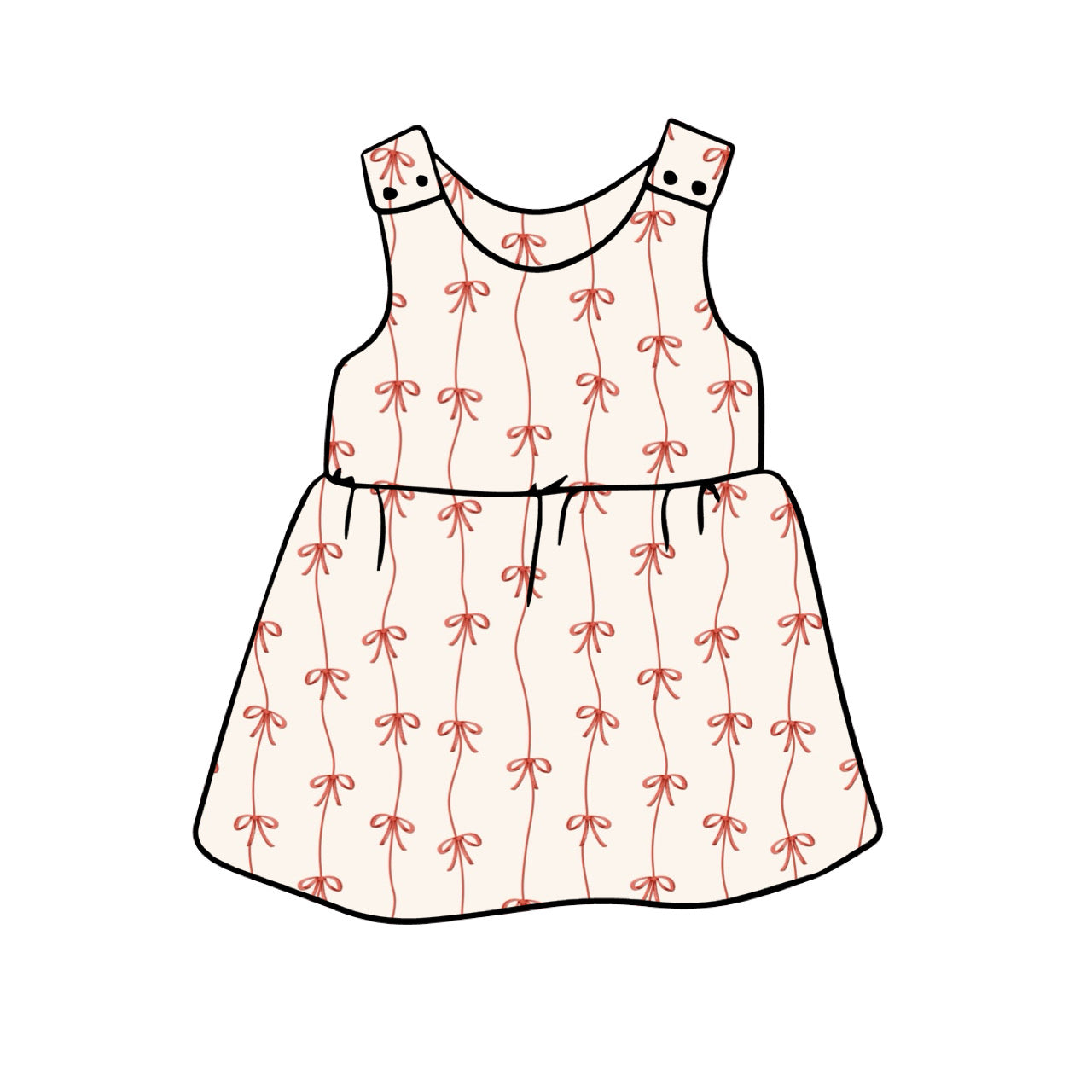Pinny Dress | Beautiful Bows