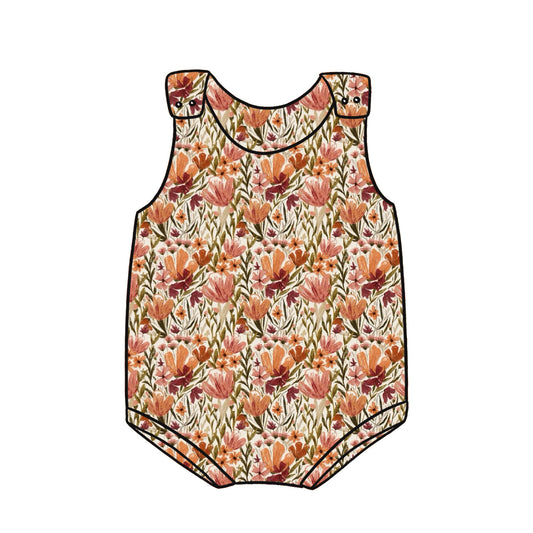 Bummie Romper | Rustic Meadow