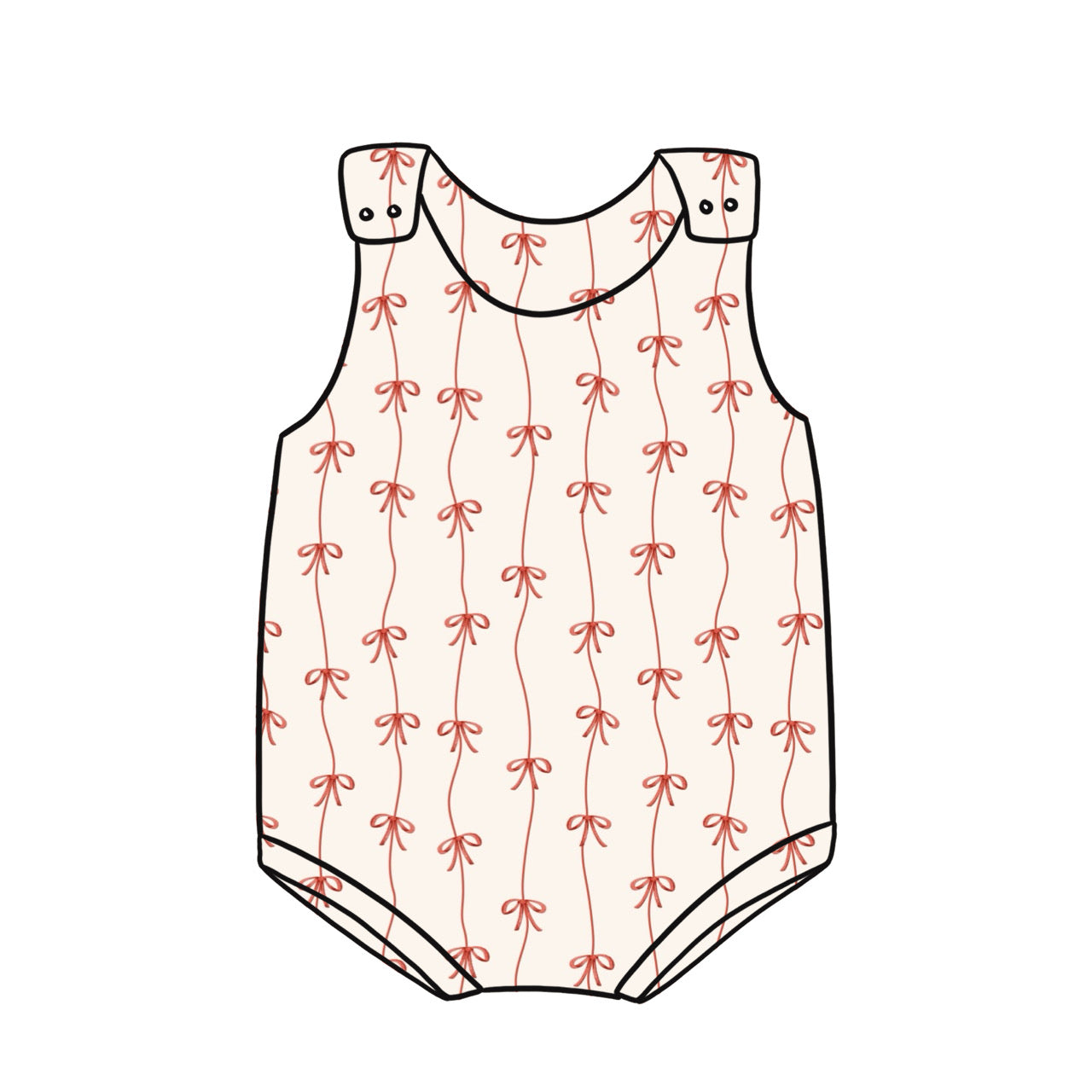 Bummie Romper | Beautiful Bows
