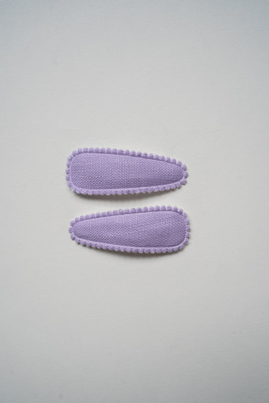 Lavender Snap Clips | 2-Pack