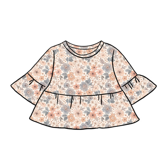 Peplum Tops | Blush Blooms