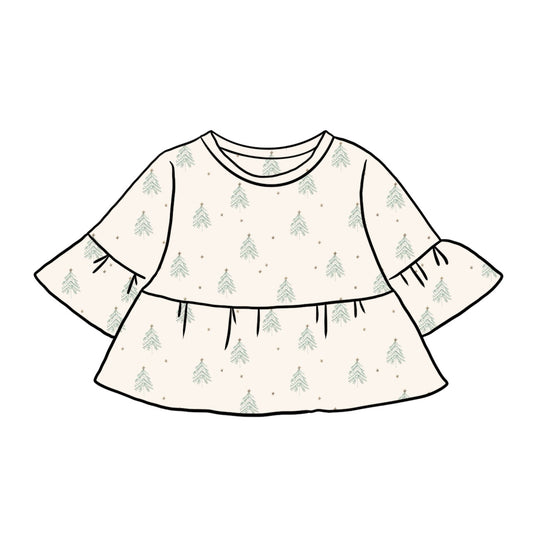 Peplum Tops | Christmas Trees