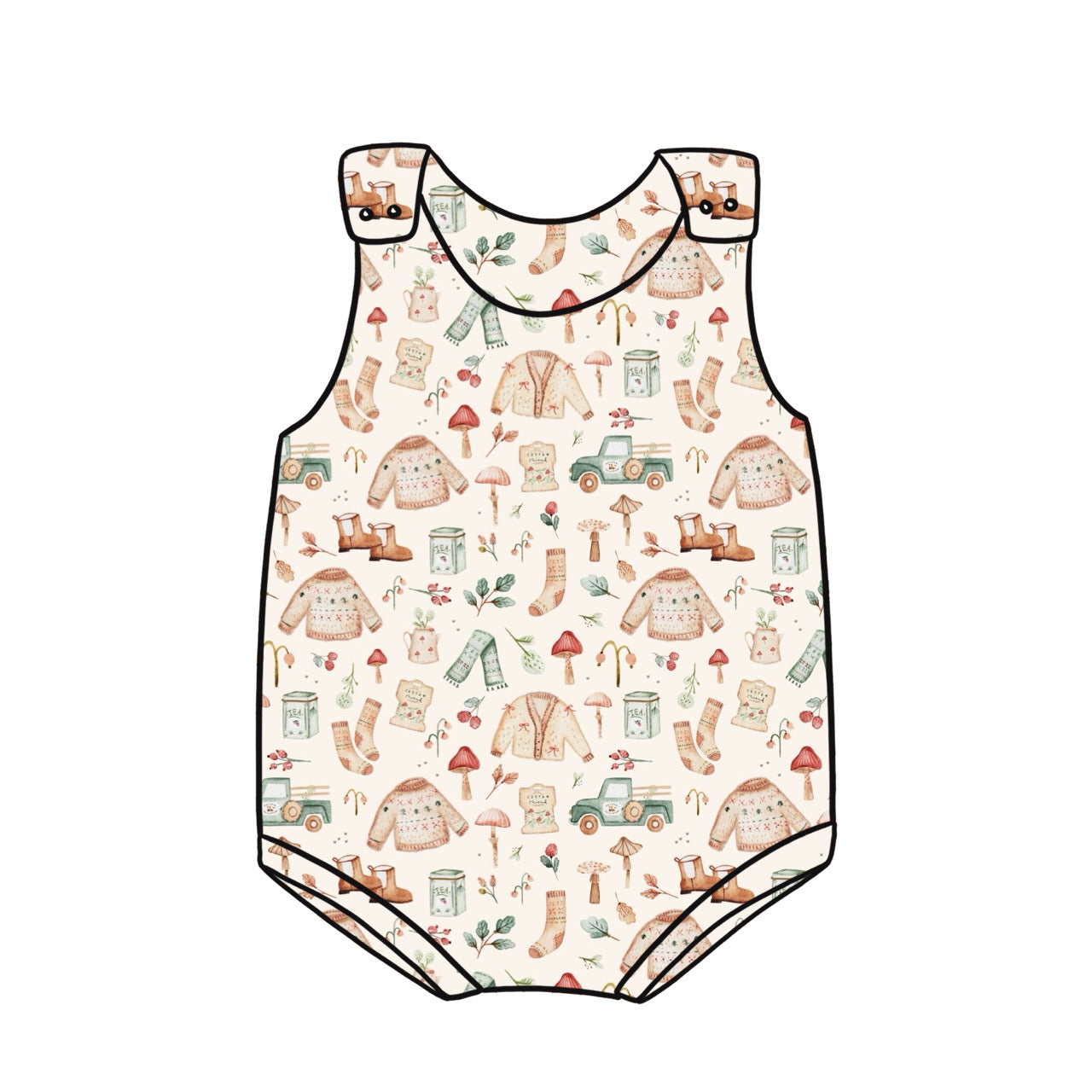 Bummie Romper | Autumn Adventures