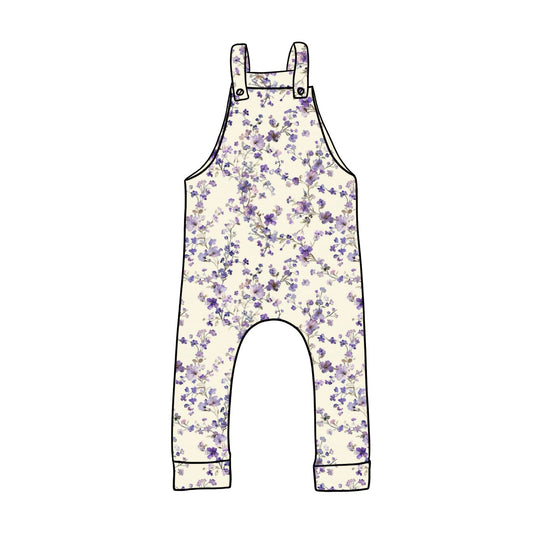 Dungarees | Lavender Blossom