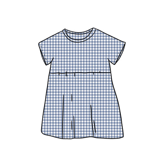 Tunic Dress | Blue Gingham