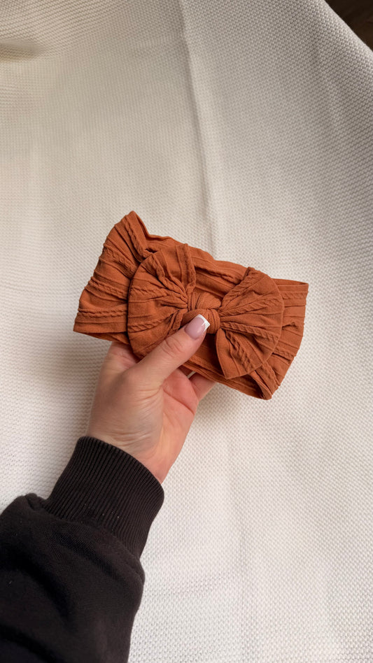 Terracotta Soft Baby Headband