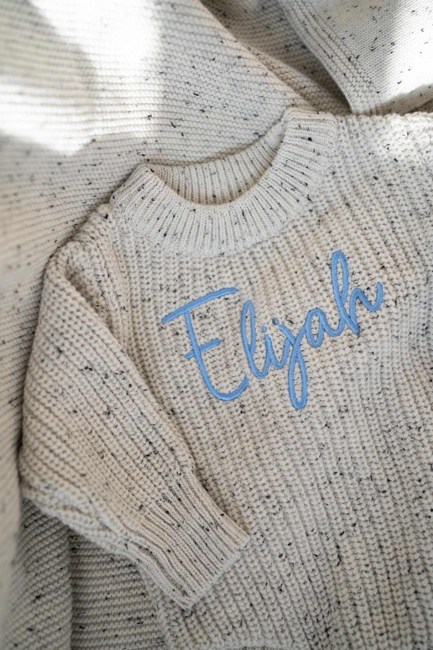 Personalised Baby Knit Romper