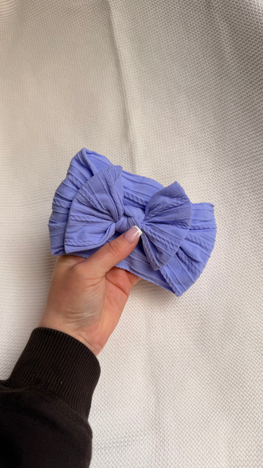 Periwinkle Soft Baby Headband