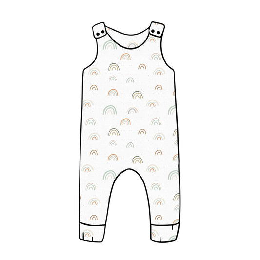 Harem Romper | Boho Rainbow