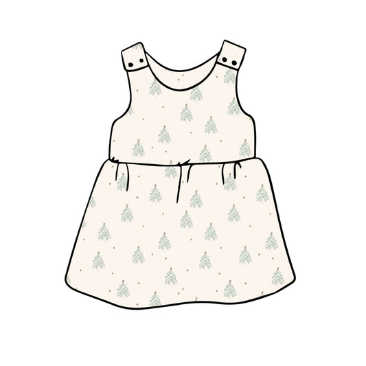Pinny Dress | Christmas Trees