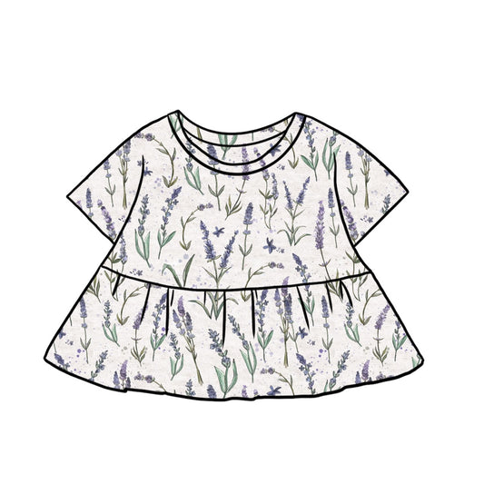 Peplum Tops | Lavender Fields
