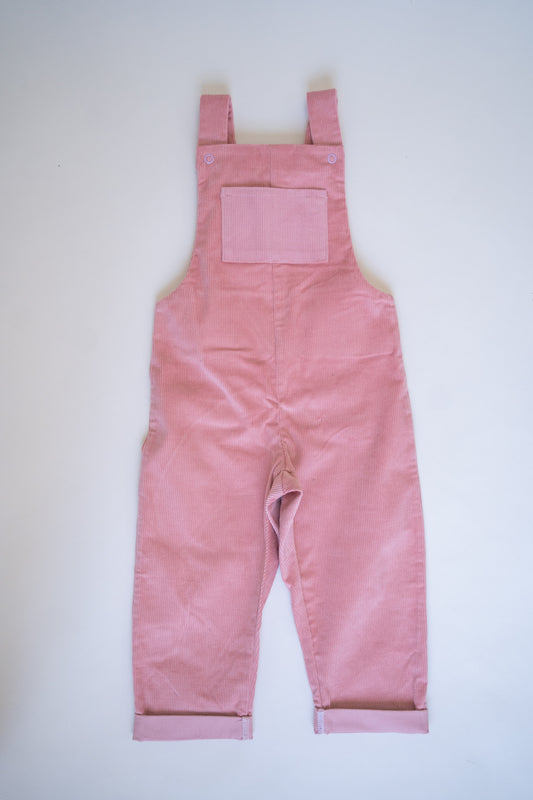 Dungarees | Pink Cord