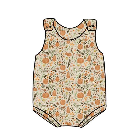 Bummie Romper | Pumpkin Patch