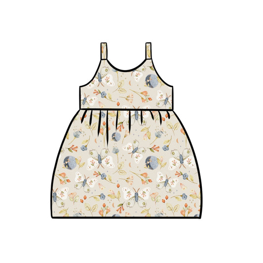Gathered Dress | Butterfly Awakening