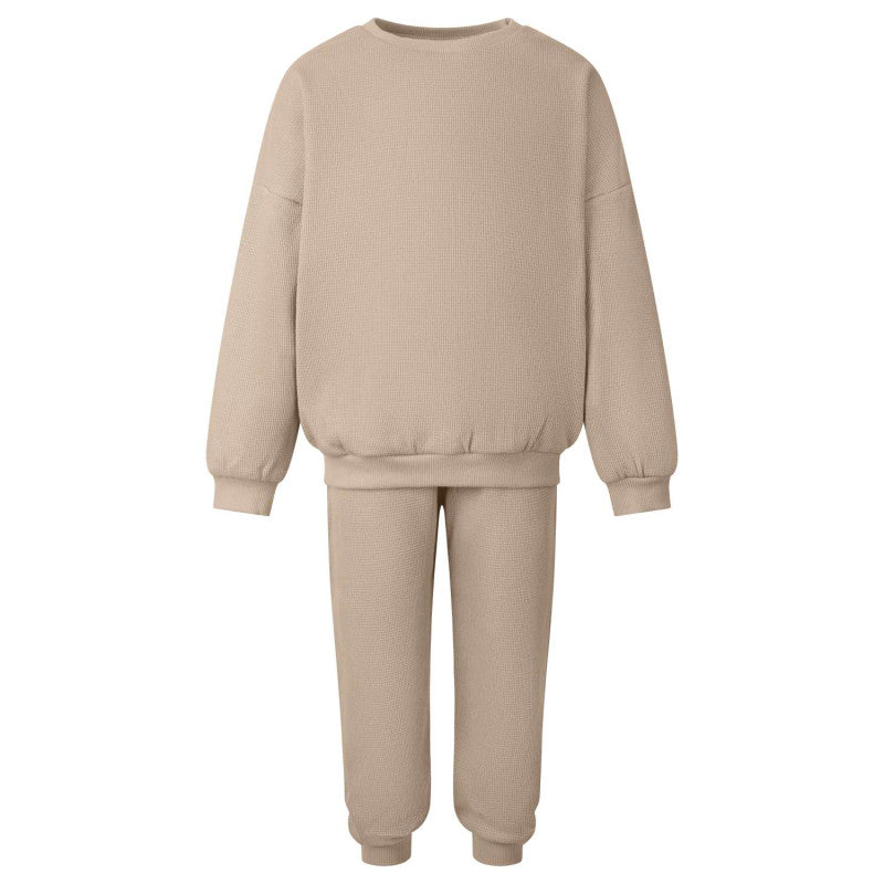 Mink Waffle Lounge Set