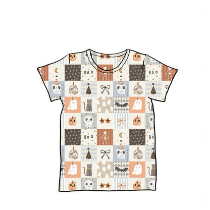 Baggy Tees | Long + Short Sleeve | Patchwork Boo