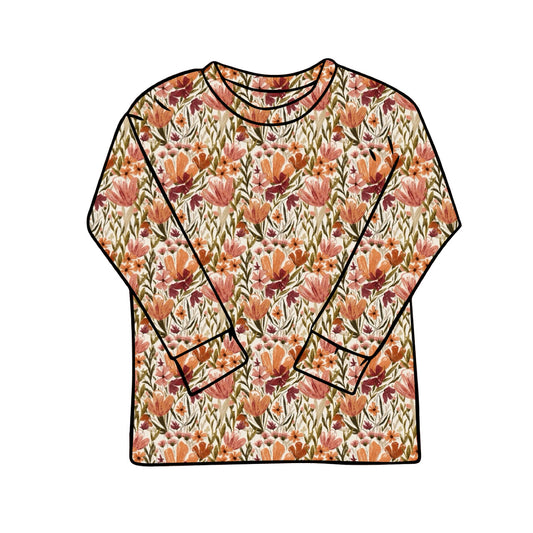 Baggy Tees | Long + Short Sleeve | Rustic Meadow