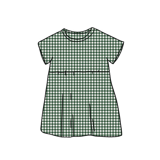 Tunic Dress | Green Gingham