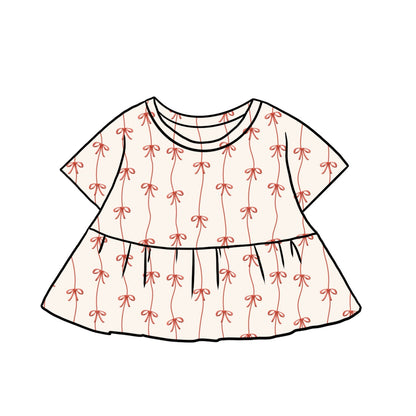 Peplum Tops | Beautiful Bows