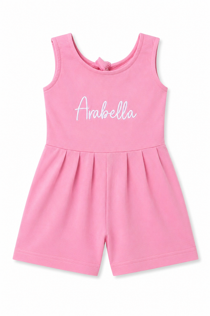 Personalised Girls Summer Romper
