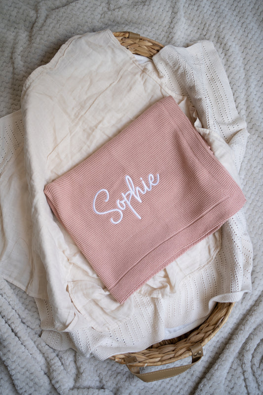 Personalised Blanket | Pink