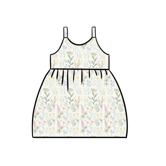 Junior Gathered Dress | Secret Garden
