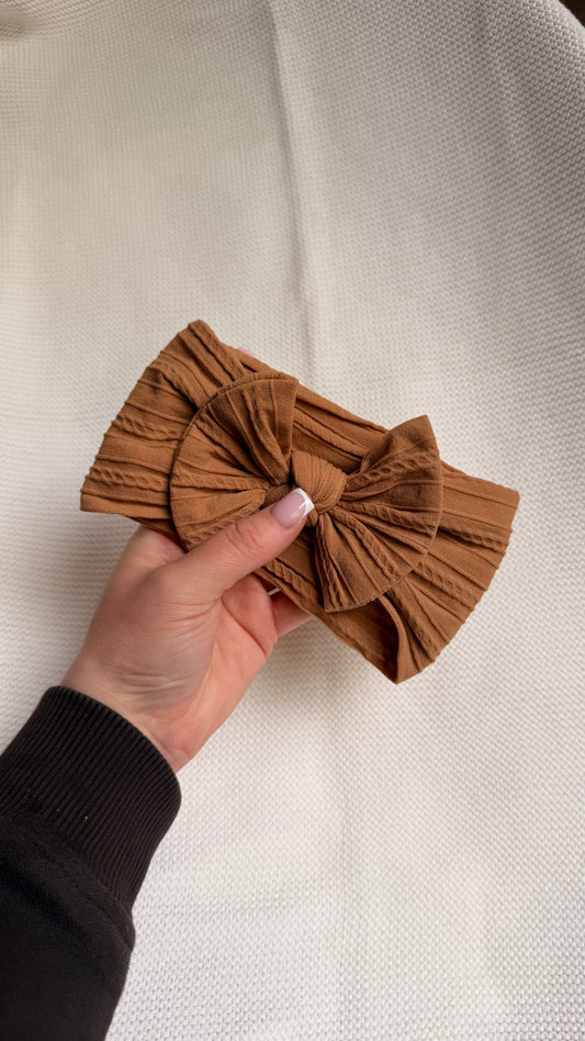 Cinnamon Soft Baby Headband