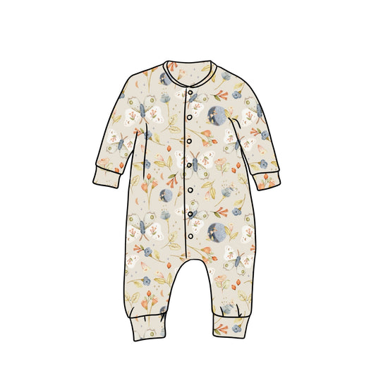 Popperdown Romper | Butterfly Awakening