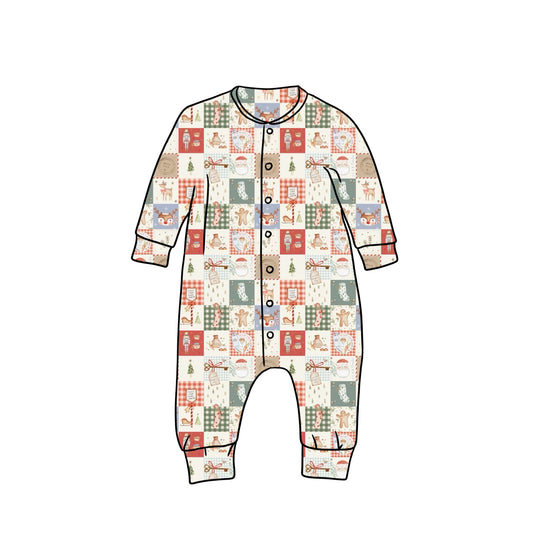 Popperdown Romper | Jolly Patchwork